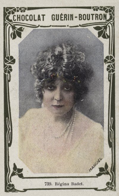 Regina Badet (renkli fotoğraf) by French School