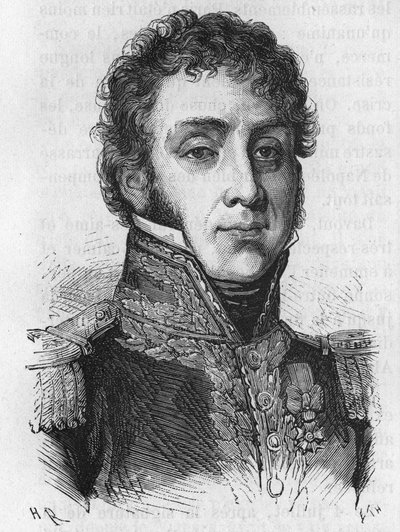 Remy Joseph Isidore Exelmans (veya Exelmans), Mareşal ve Fransa Akranı (1775-1852) - Henri Martin tarafından “Fransa Tarihi”nde by French School