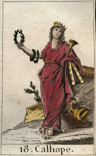 Epik şiirin ilham perisi Calliope