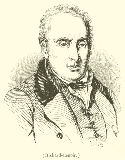 Richard-Lenoir (gravür) by French School