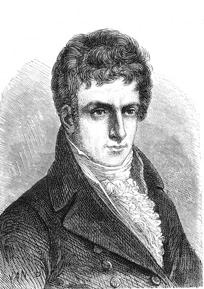 Robert FULTON (1765-1815), Amerikalı mühendis ve mucit (vapur). by French School