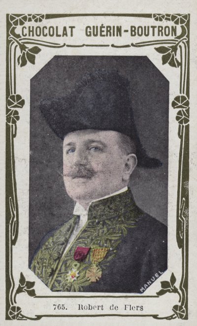 Robert de Flers (renkli fotoğraf) by French School