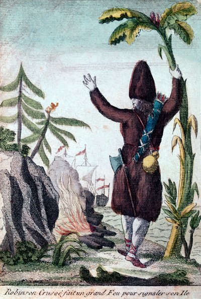 Robinson Crusoe adası Imagerie Basset