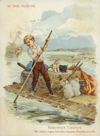 Robinson Crusoe salda. by French School