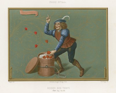 Roger bontemps by French School