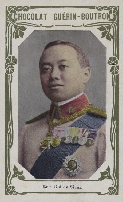 Roi de Siam (renkli fotoğraf) by French School