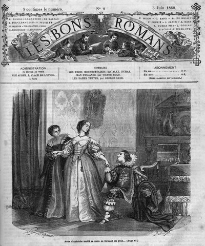 Roma dizisi: Alexandre Dumas pere (1802-1870) tarafından "Üç Silahşörler". Avusturyalı Anne (1601-1666), Buckingham Dükü