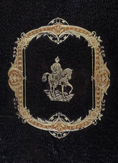 “Album des Voyages”ın romantik tarzda kapağı” by French School