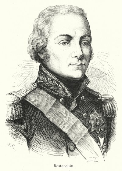 Rostopchin (gravür) by French School