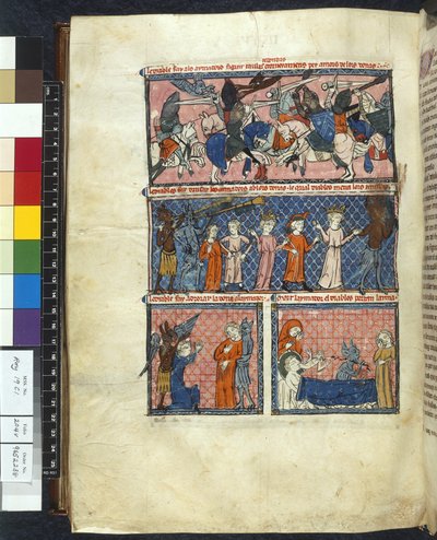 Royal 19 C. 1, f.204v Şeytani Baştan Çıkarmalar, 