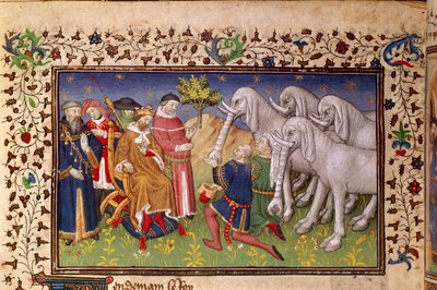 Royal 20 B. XX, fol.82v, Alexander