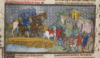 Royal 20 C. VII, f.136v Seine Geçidi, 