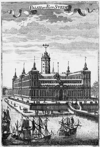 Stockholm Kraliyet Sarayı, Allain Manesson Mallet (1630-1706) tarafından yayınlanan Description de lUnivers