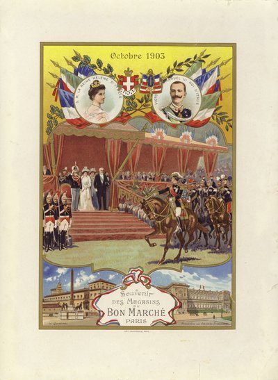Kraliyet Düğünü - Ekim 1903 by French School