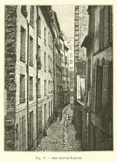 Gervais-Laurent Caddesi by French School