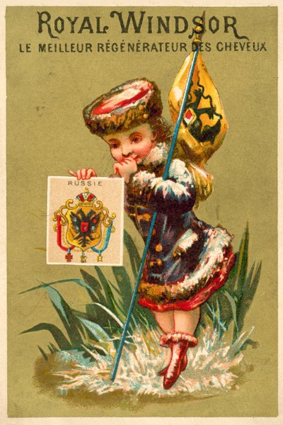 Rusya (kromolitho) by French School