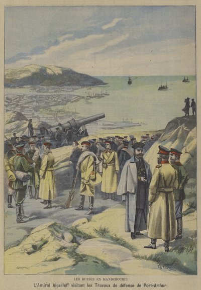 Rus Amiral Yevgeni Alekseyev, Rus-Japon Savaşı arifesinde Port Arthur, Mançurya