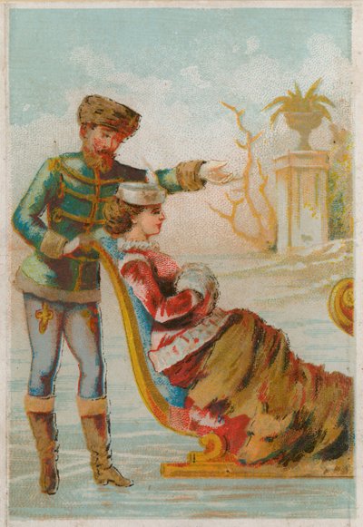 Rus kostümü by French School