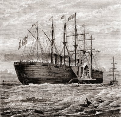 SS Great Eastern, Isambard Kingdom Brunel tarafından Les Merveilles de la Science