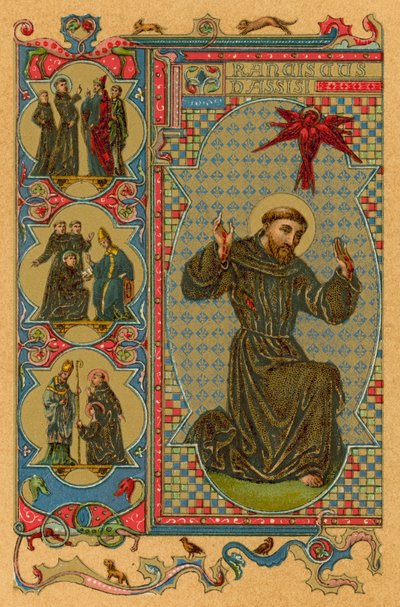 S Franciscus DAssisi by French School