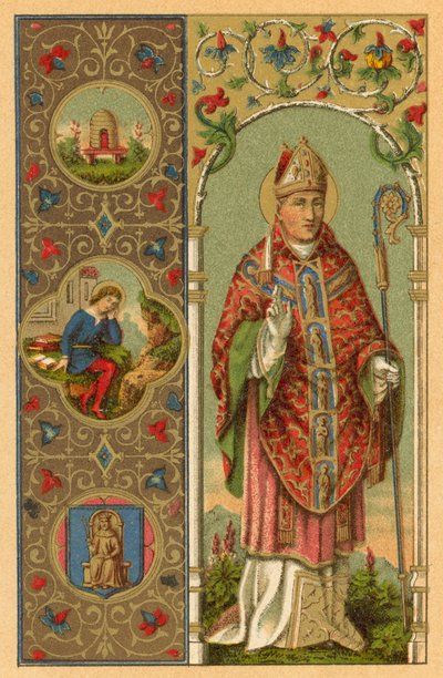 S Isidorus İspanya Başpiskoposu by French School
