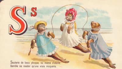 S: Güzel bir mührün, hatta mühürlerin sotesi, yalnızca gerçek bir alay konusu ortaya çıkarıyor gibi görünüyor. by French School