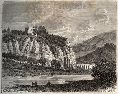 Saint-Paul-en-Cornillon (Saint Paul en Cornillon) - Loire, Rhone-Alpes bölgesinde - V.-A. Malt-Kahverengi. 1884 by French School