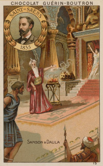 Saint-Saens, Samson ve Delilah by French School