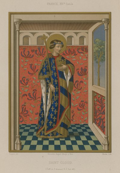 Saint Clodoald, Orleans Kralı Chlodomer