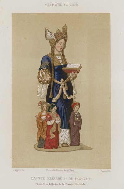 Macaristan Aziz Elizabeth by French School