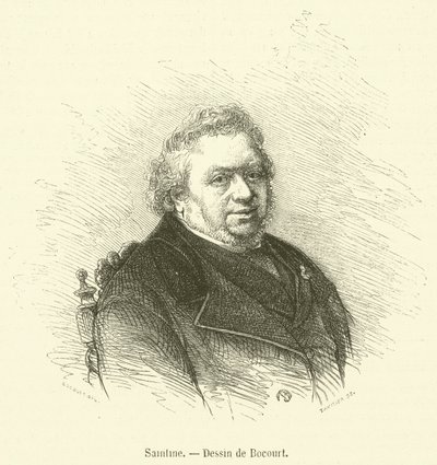 Saintine (gravür) by French School
