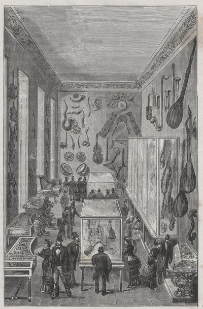 Paris Ulusal Müzik Konservatuarı Salonu Müzesi - Alexis Clerc