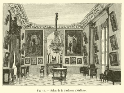 Orleans Düşesi Salonu by French School