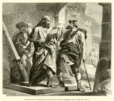 Sanaballat, Nehemias