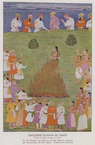 Sati, Hindistan
