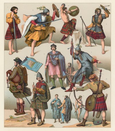 İskoçya Kostümü by French School