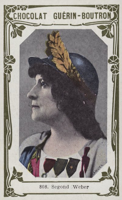 Segond Weber (renkli fotoğraf) by French School