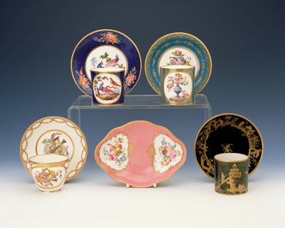 Sevr Porselen Seçimi, c.1760 (porselen) by French School