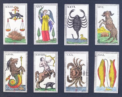 Astrolojik tarot kartlarının seçimi by French School