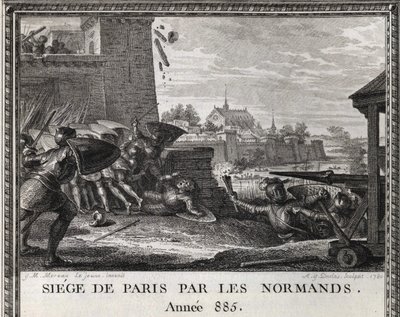 Normanlar tarafından Paris Kuşatması, 885 yılı. “Rakamlar de l
