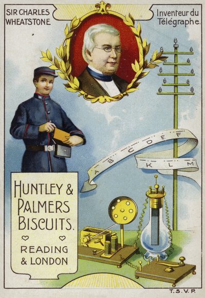 Sir Charles Wheatstone, İngiliz bilim adamı ve mucit by French School