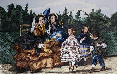 İp atlama (renkli taş) by French School