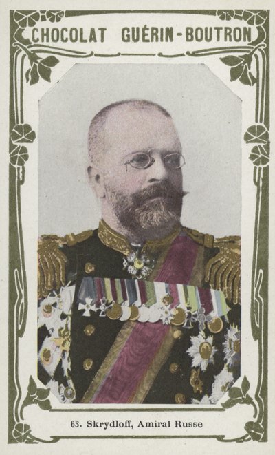 Skrydloff, Amiral Russe (renkli fotoğraf) by French School