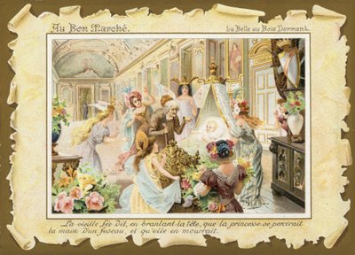 Uyuyan Güzel, Beşikteki Bebek by French School