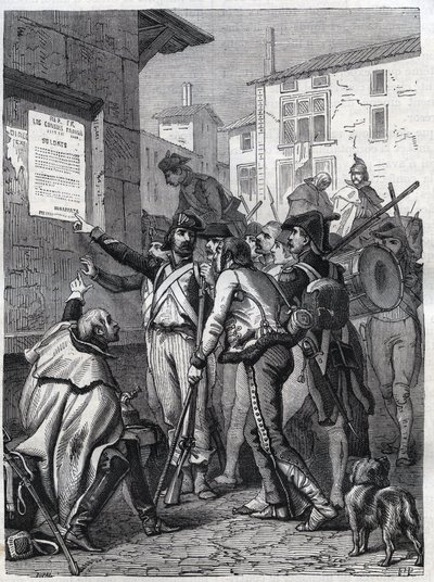 Askerler, ihtiyaçlarınız harika: Fransız askerleri Kasım 1799