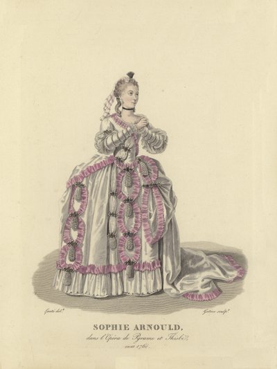 Sophie Arnould, Fransız opera sanatçısı by French School