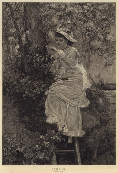 Bahar (gravür) by French School