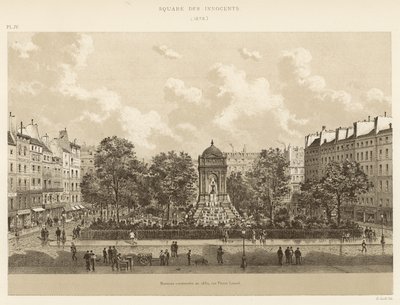 Masumlar Meydanı, 1878 by French School