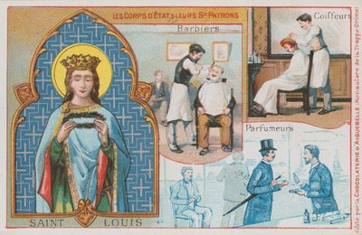 St Louis, berberler, kuaförler ve parfümcüler by French School