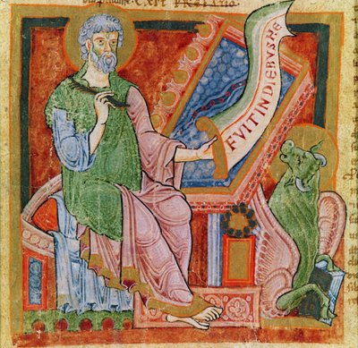 Aziz Luka Evangelist, 1120 by French School